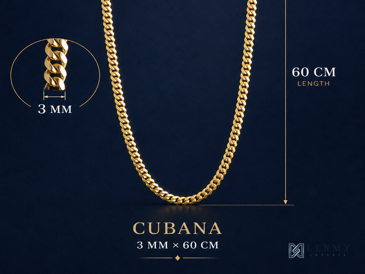 Cadena para hombre Cubana