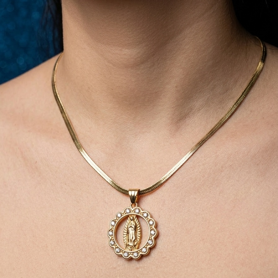 Cadena para mujer egipcia mas dije