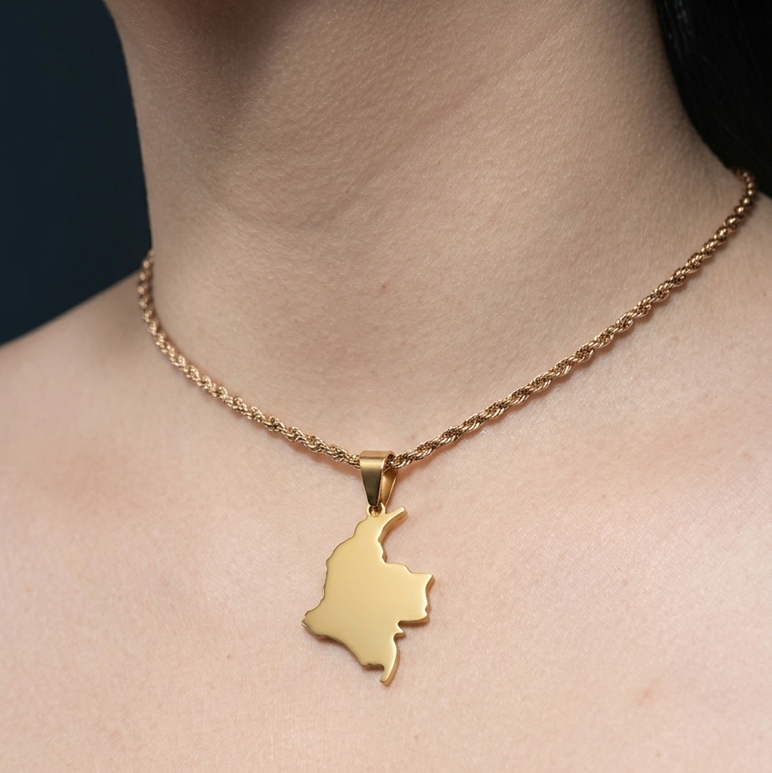 Cadena para mujer lazo mas dije